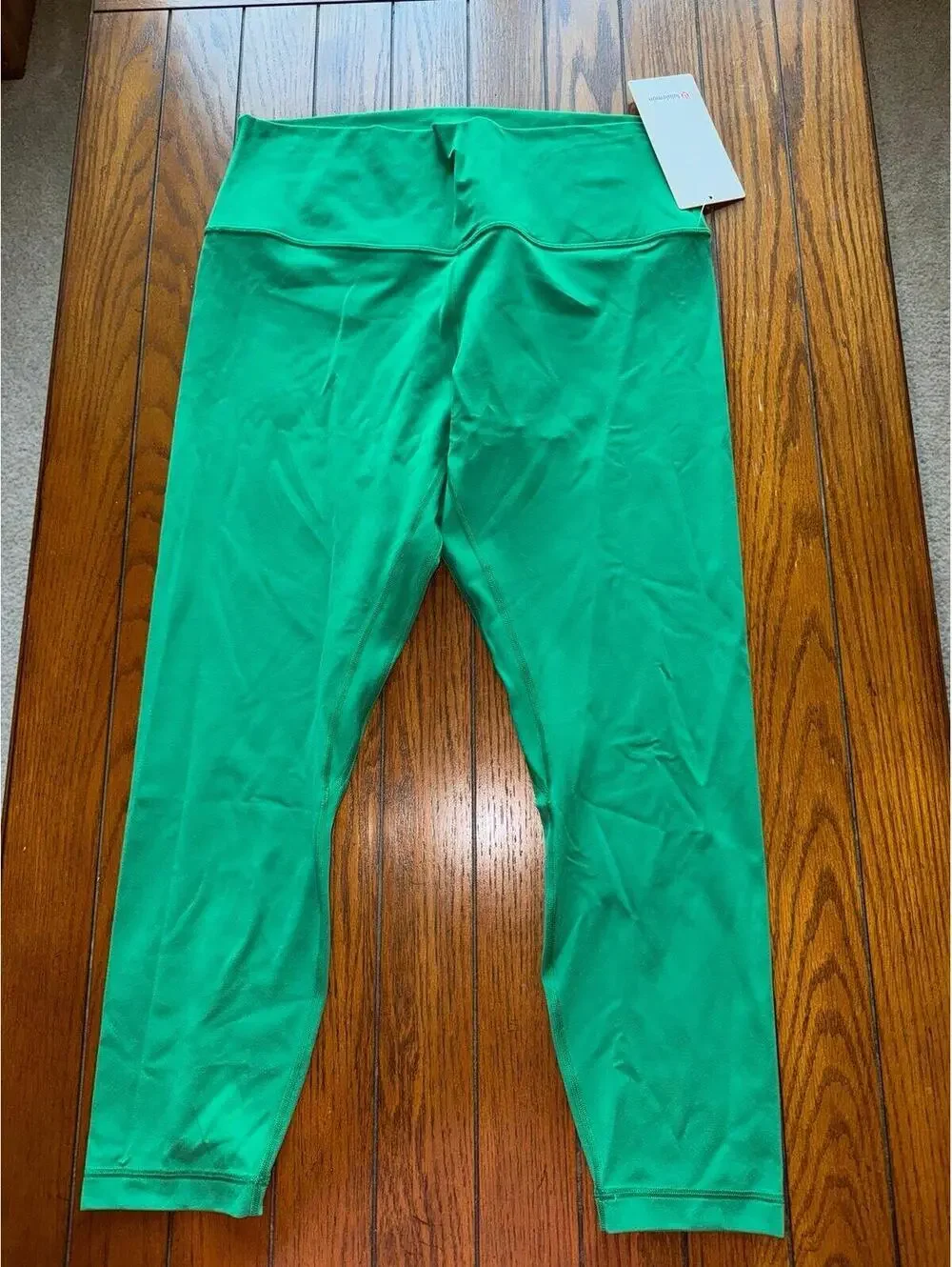 Lululemon Align High Rise 25” Raceway Green Size 14 NWT